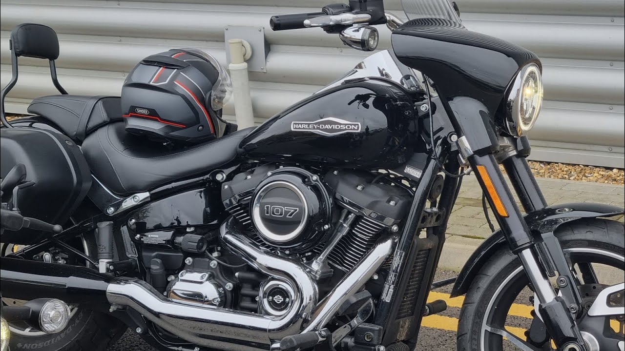 Я езжу на Harley Sport Glide
