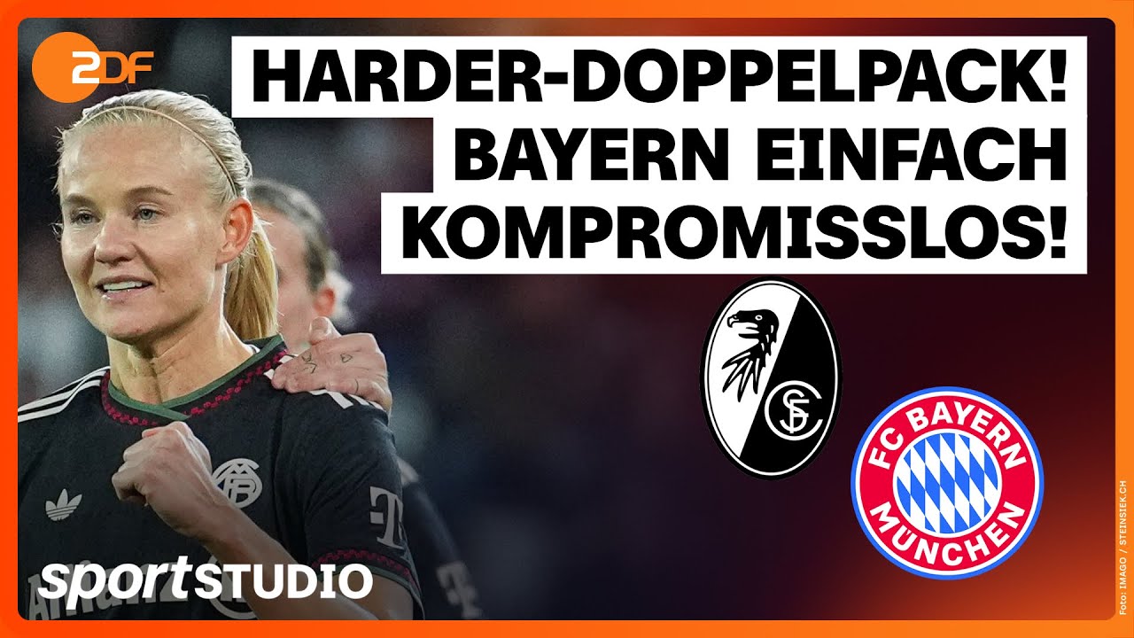 SC Freiburg – FC Bayern München | Frauen-Bundesliga, 17. Spieltag 2025/26 | sportstudio