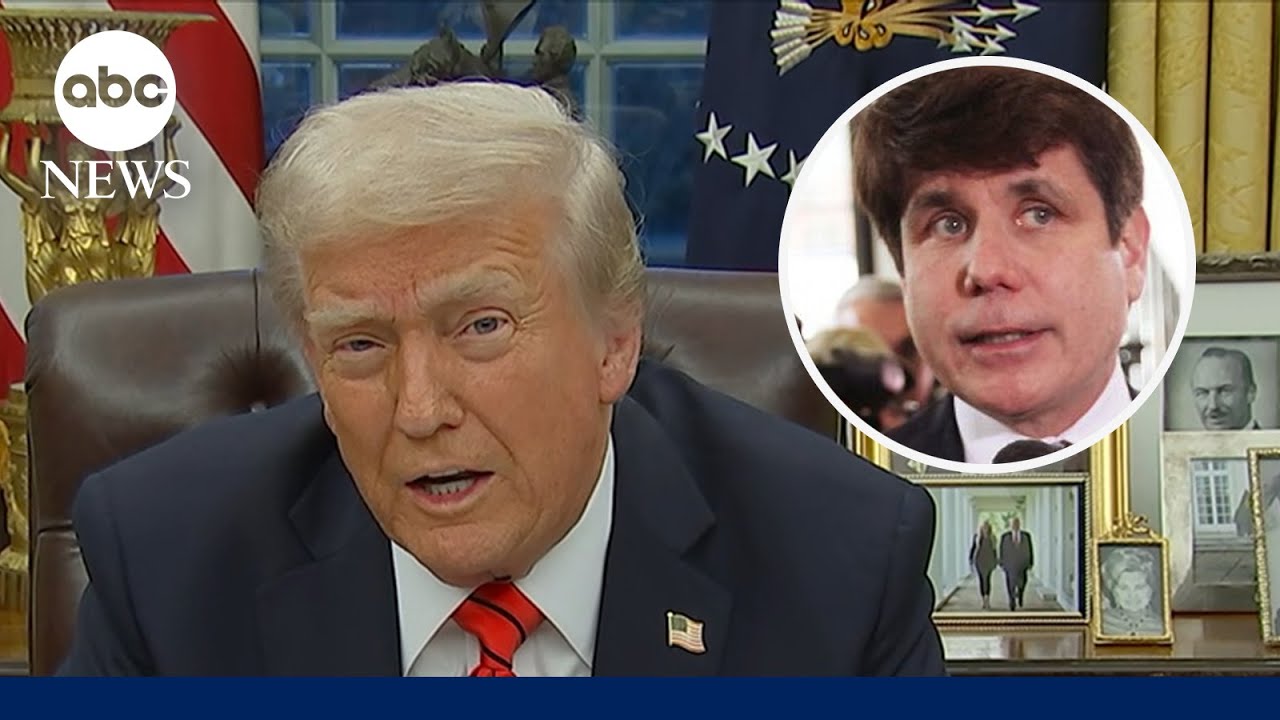 Trump pardons former Illinois Gov. Rod Blagojevich