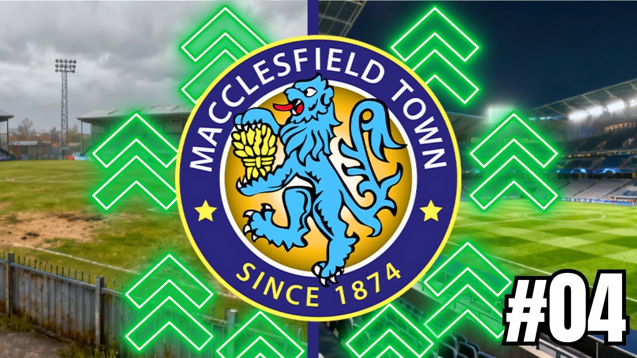 ESTILO DE JOGO DEFENSIVO FUNCIONA no FM26? - RUMO A PREMIER LEAGUE -  MACCLESFIELD F.C.  1ª T