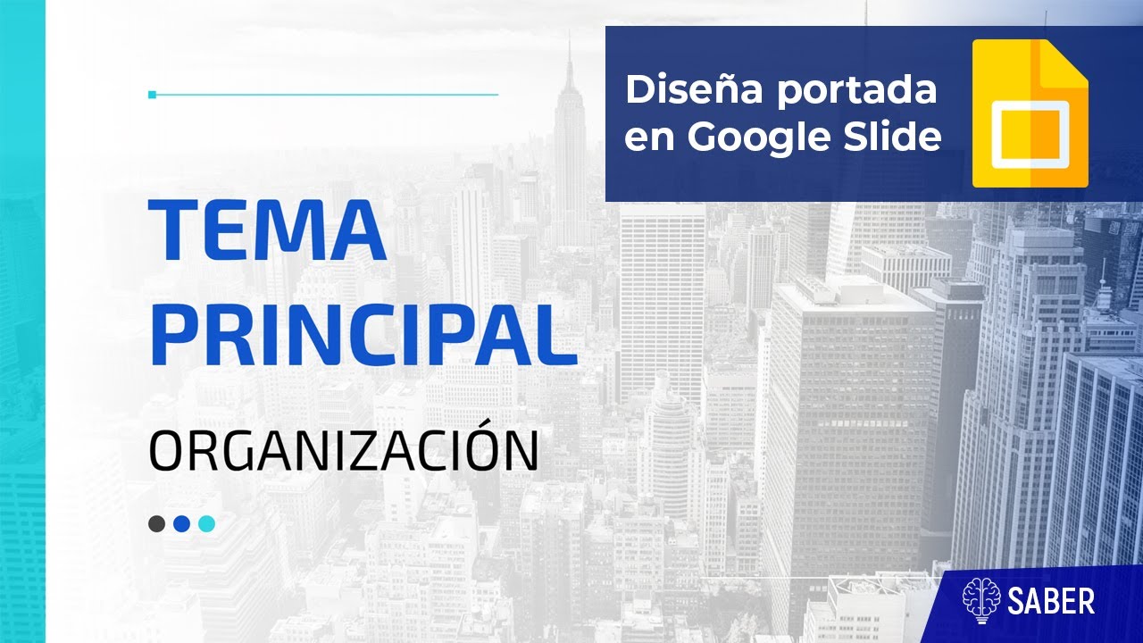 Portada de presentación elegante en Google Slide | Elegant  Cover page in Google Slide