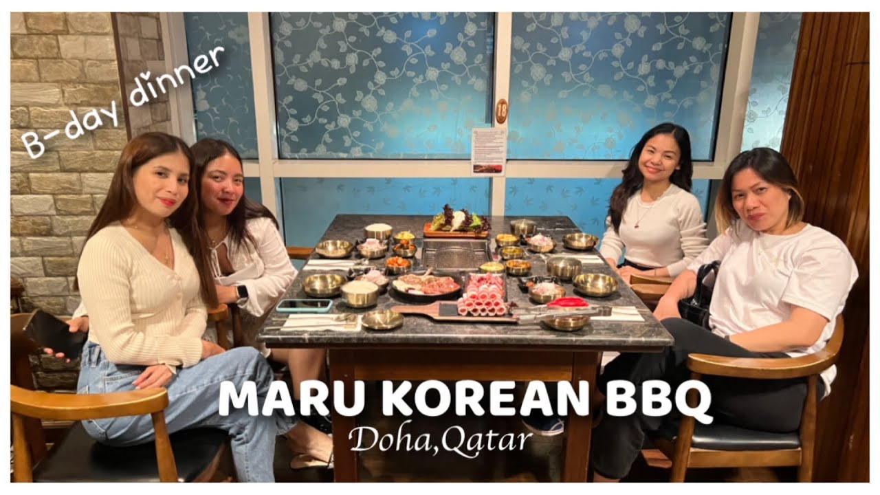 MARU KOREAN BBQ QATAR | cathcathvlogs