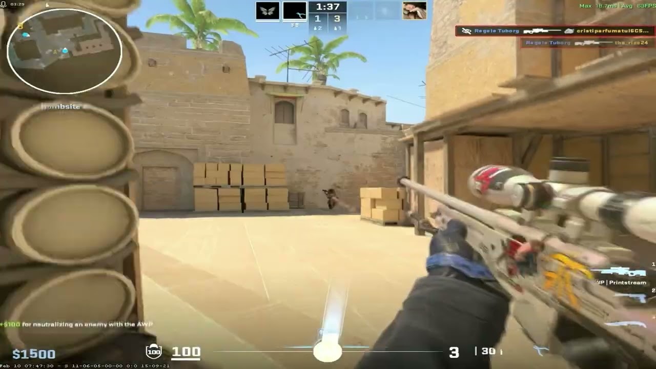 low sens = old s1mple aim (cs2 edit)