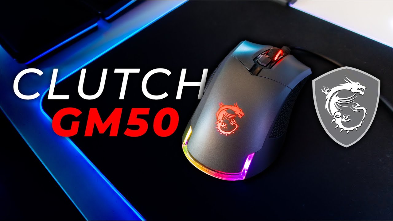MSI Clutch GM50 - Does it have RGB?
