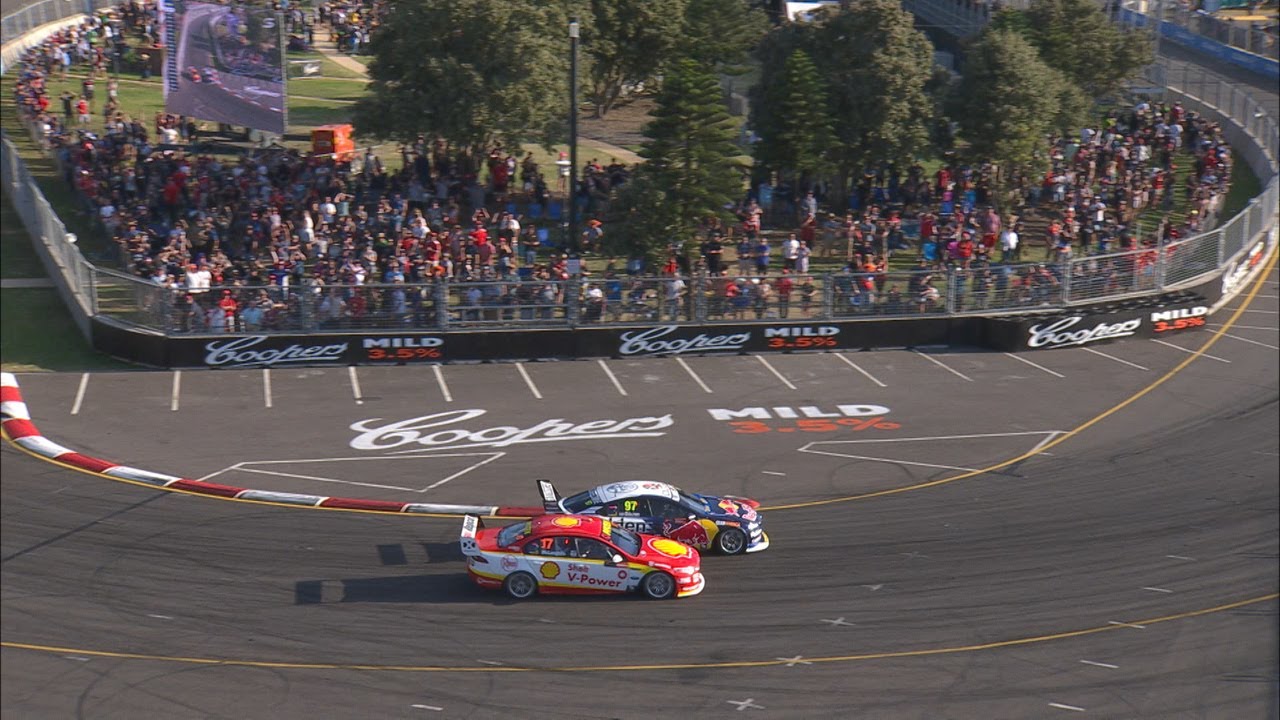 Van Gisbergen takes the win on the final lap