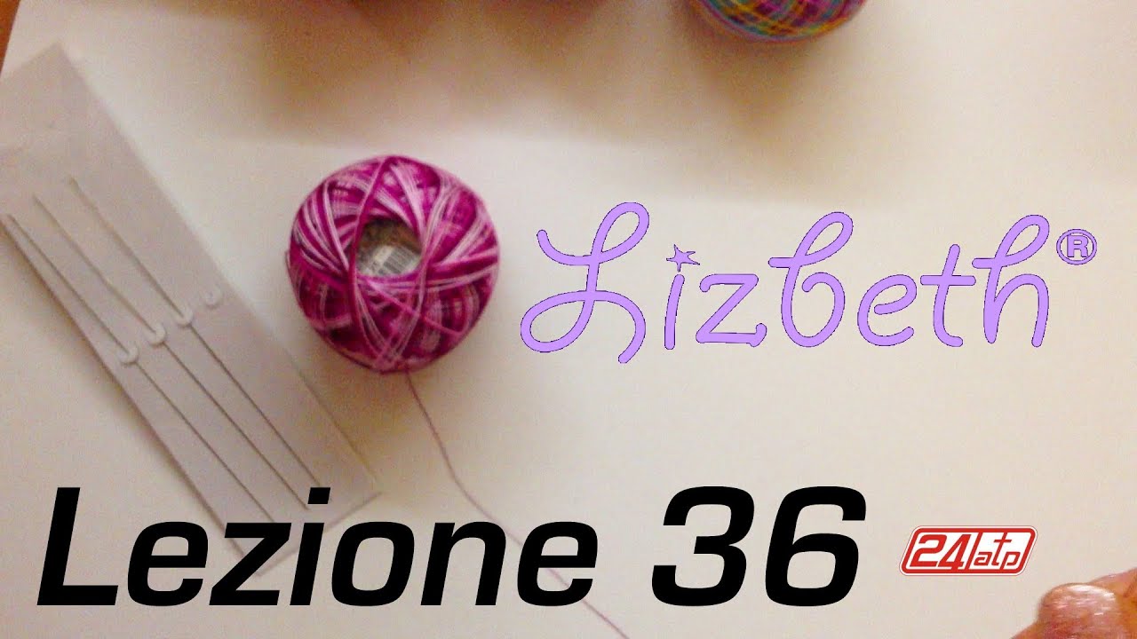 Chiacchierino Ad Ago - 36˚ Lezione Lizbeth Handy Hands Thread Holder Tutorial Infila Perline Tatting