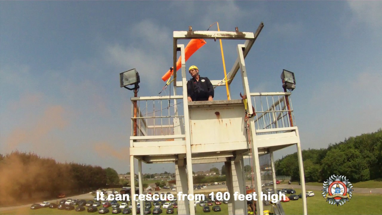 Dublin Fire Brigade Turntable Ladder rescue