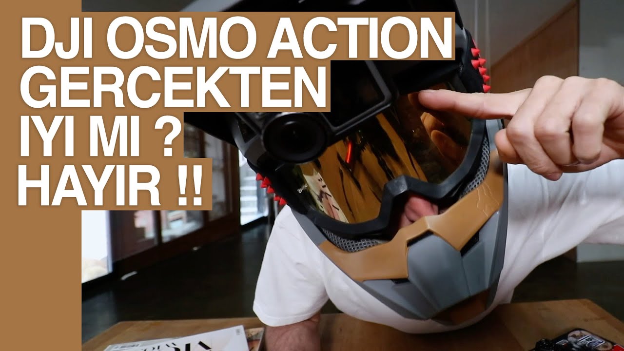 DJI Osmo Action - Gercekten İyi mi ? HAYIR! 📹
