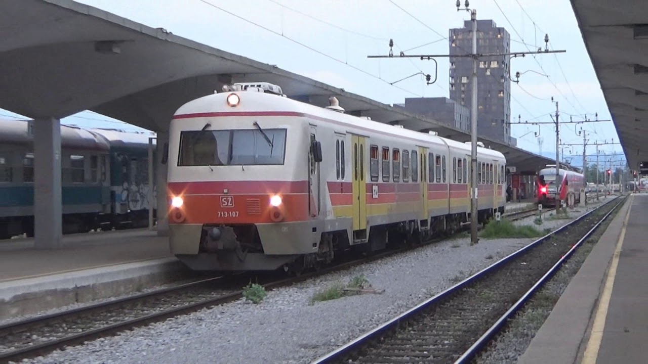Trenes en Liubliana/Trains in Ljubljana 30/07/2019