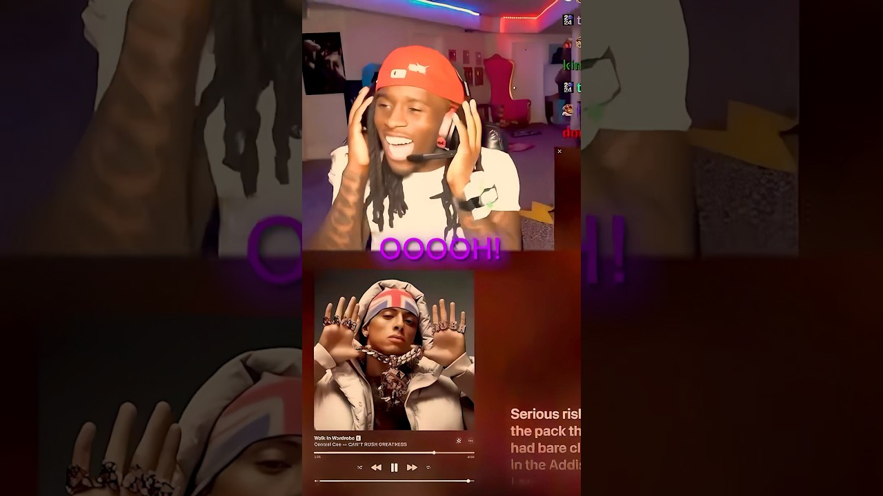Central Cee SAMPLED Kai Cenat!! 🚨🔥