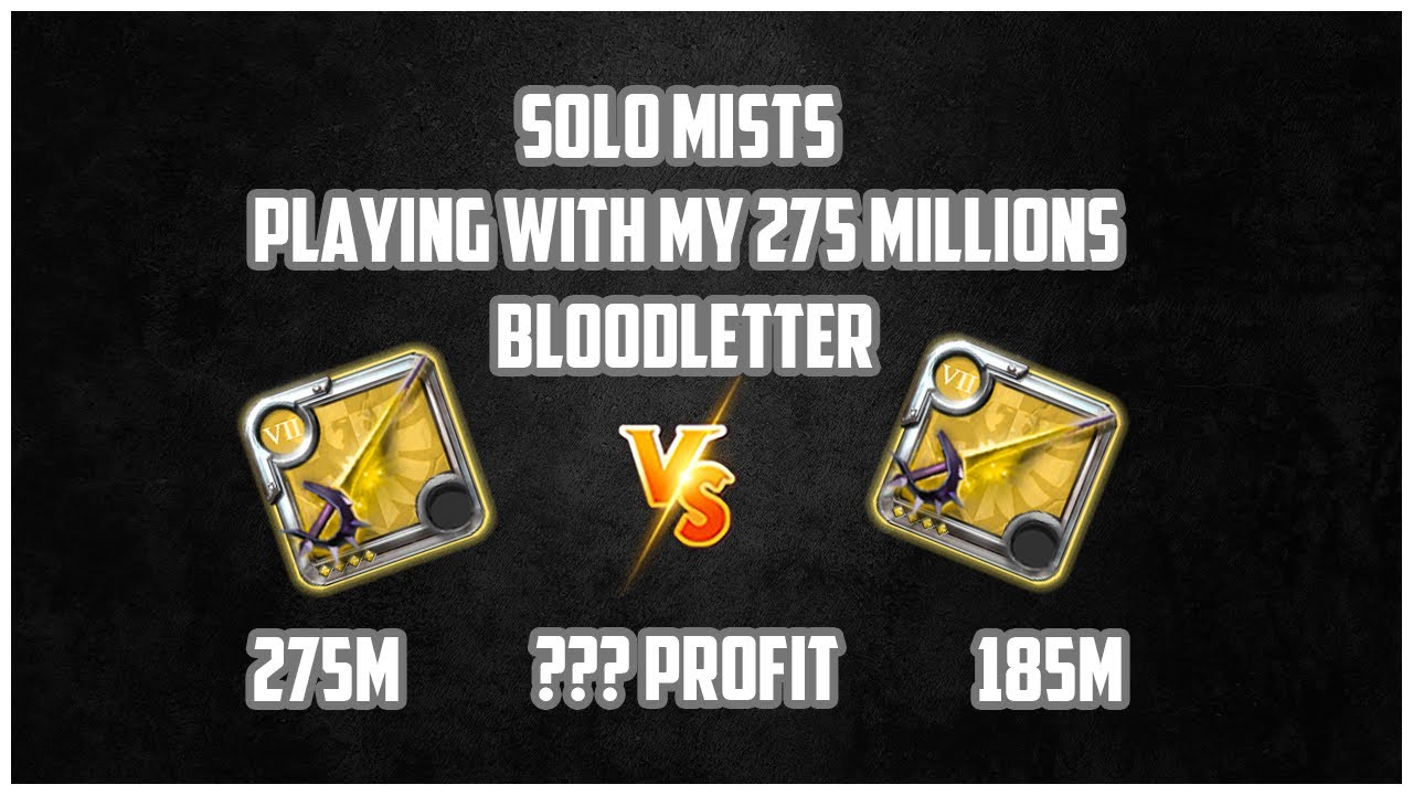 I MADE ??? MILLIONS PROFIT PLAYING MISTS FOR A DAY | 7.4 AWAKEN BLOODLETTER EP.5 | ALBION ONLINE