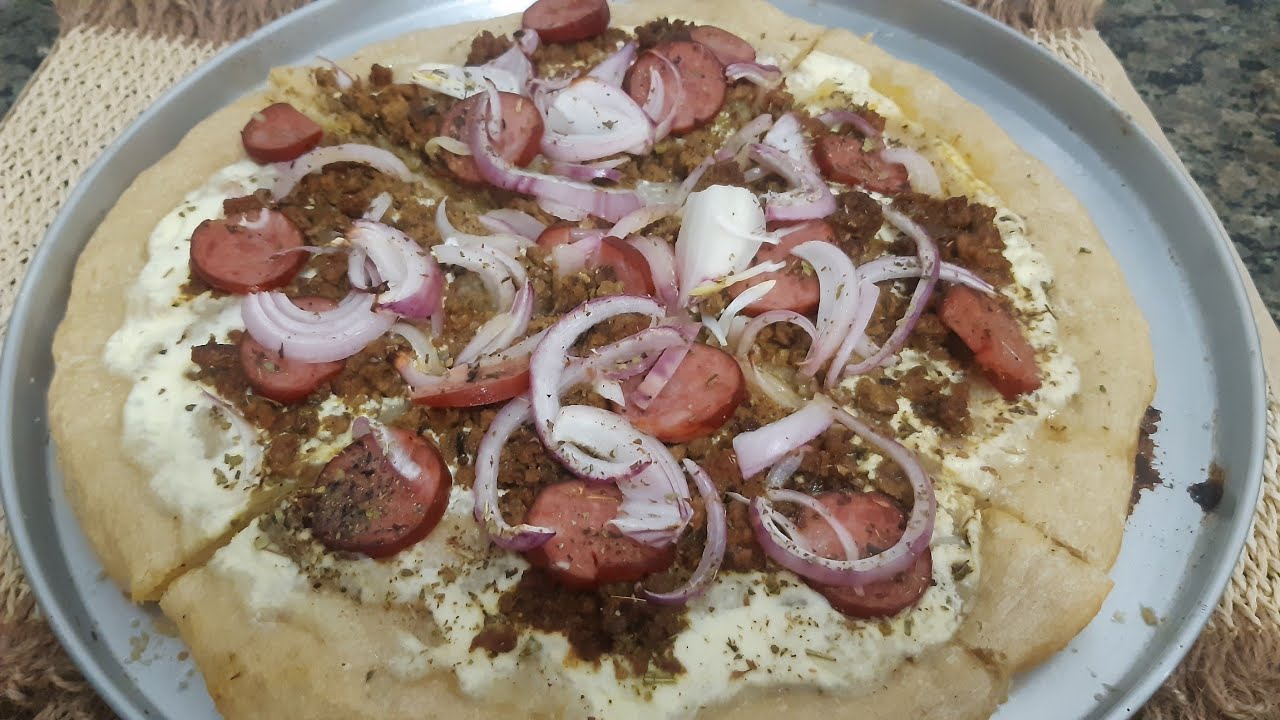 PIZZA CASEIRA FÁCIL E DELICIOSA | MASSA MACIA E RECHEIO PERFEITO 