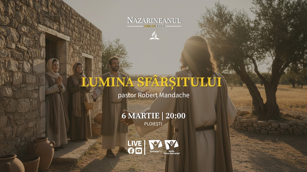 01. „Lumina sfârșitului” - Robert Mandache | Nazarineanul