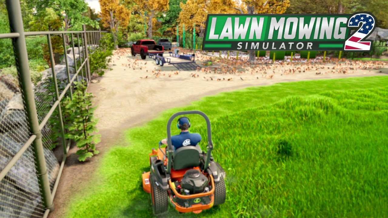 Lawn Mowing Simulator 2 - Demo - Every Dad's Dream Game!