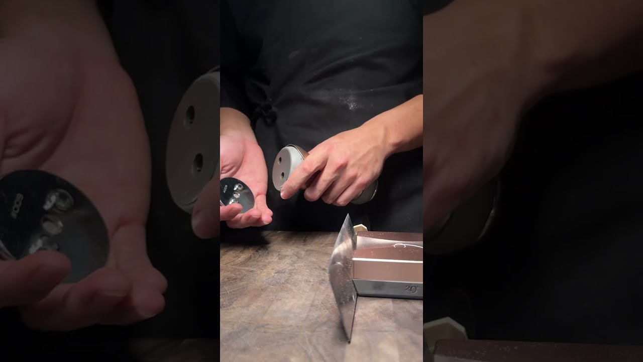 Churchill cigar sharpness test! #fyp #knife #satisfying #knifesharpening #kitchenhacks