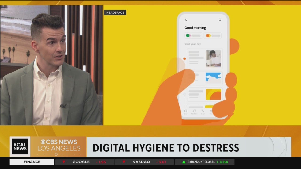 Digital hygiene to destress