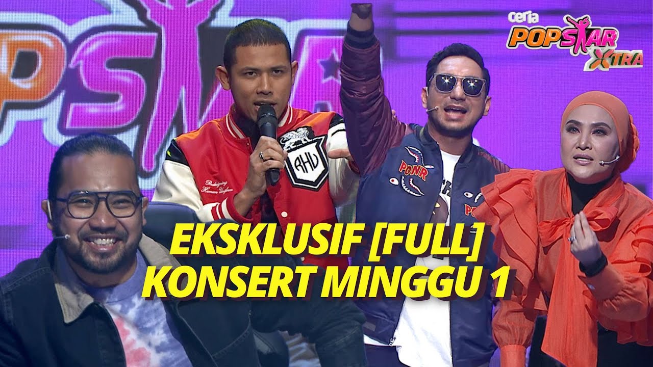 Ceria Popstar Xtra [FULL] Konsert Minggu 1 | Nabil, Zizan, Johan, Mas Idayu