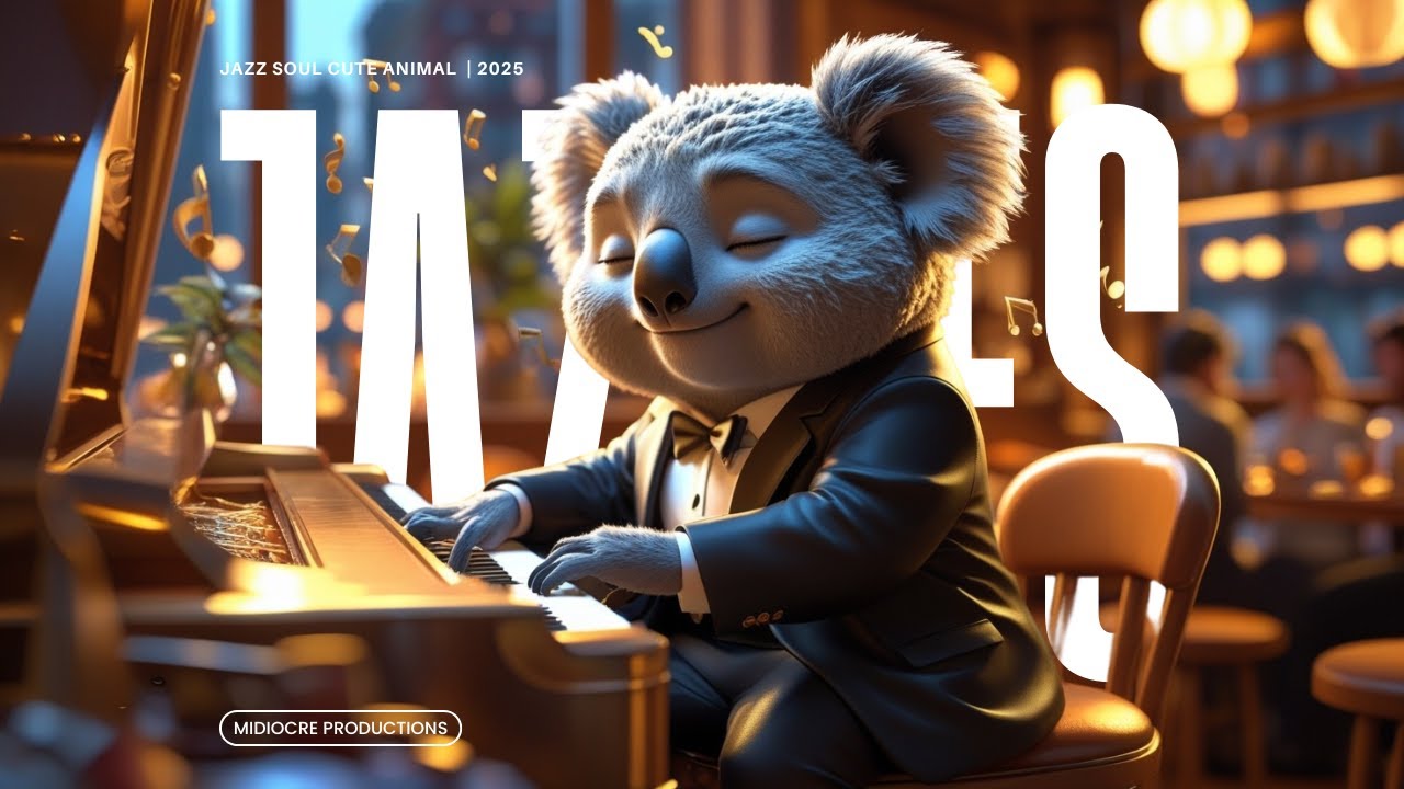 🐨 Koala Cozy Jazz &ndash; 1 Hour Relaxing Piano Music for Focus & Study 🎶🎹 #jazz #music