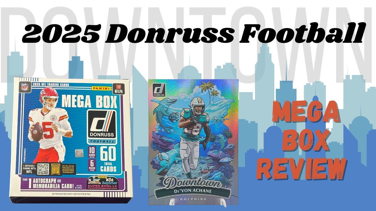 2025 Donruss Football Mega Box Review