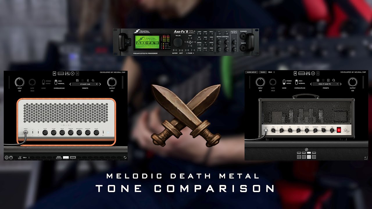 Archetype: Abasi/Nolly vs AXE FX II (MELODIC DEATH METAL TEST)