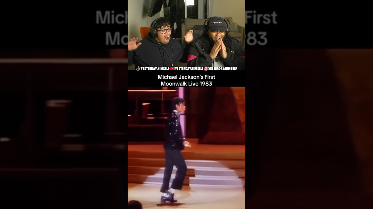 The Moment Michael Jackson INVENTS Moonwalk‼️ #michaeljackson #yesterday #reaction
