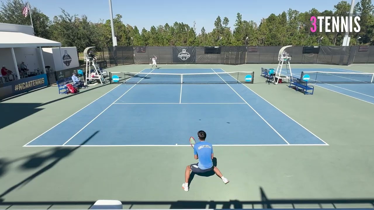 Michael Zheng (Columbia) vs. Romain Gales (Clemson) | 2025 NCAA R16