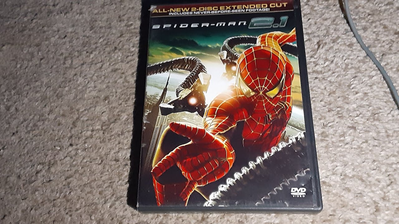 Opening to Spider-man 2.1 2007 DVD
