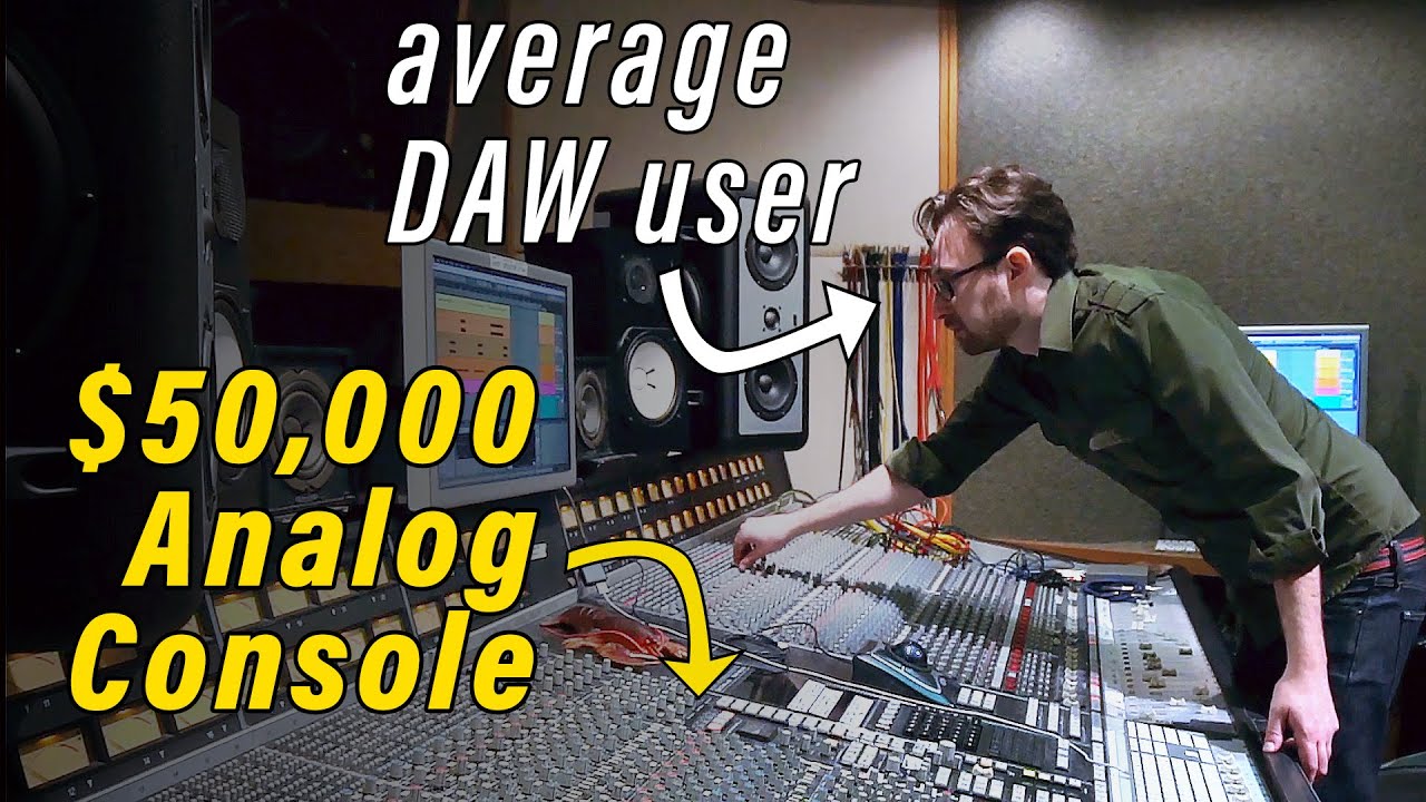 Mixing Electronic Music on a 1980's Analog Console (SSL 4000E)