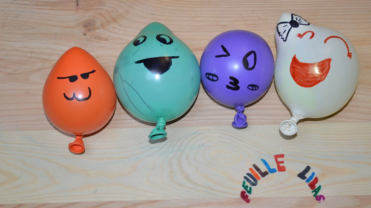 MAKING SLIME WITH FUNNY BALLOONS Cute #Doodles | RELAXING SATISFAYNG # SLIME