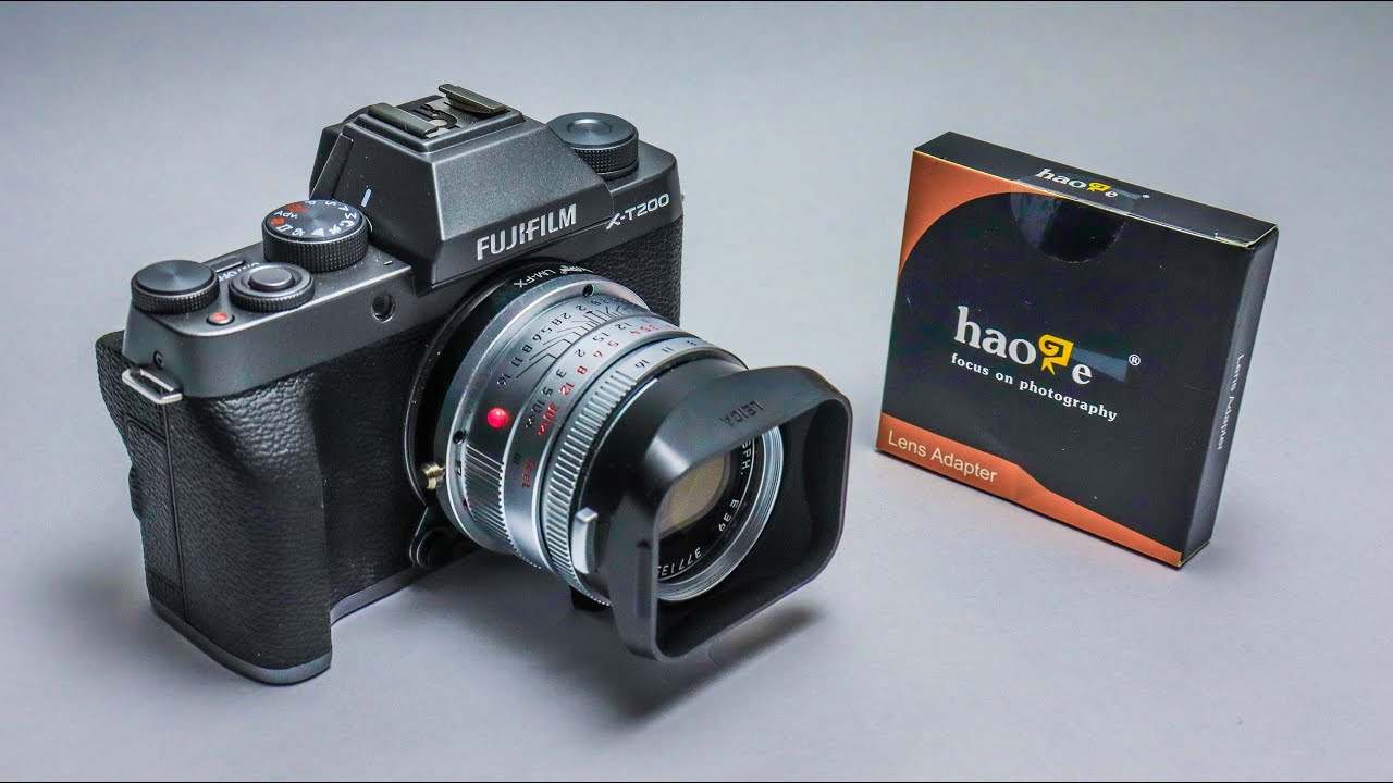 How good is a $30 lens adapter? Haoge Leica M to Fuji X Mount Lens Adapter Unbox and Test