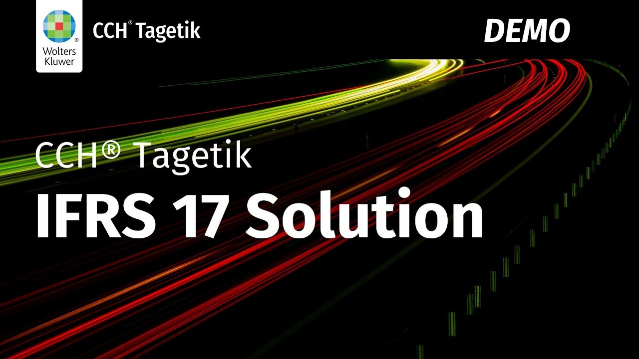 Simplify insurance compliance with CCH Tagetik | IFRS 17 Solution demo