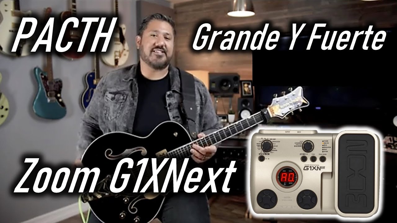 ✅Zoom G1XNext #6🎧Patches/Presets🎸Grande Y Fuerte✅(Miel San Marcos)