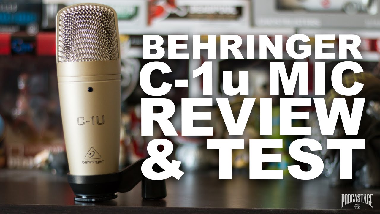 Behringer C-1u USB Microphone Review / Test