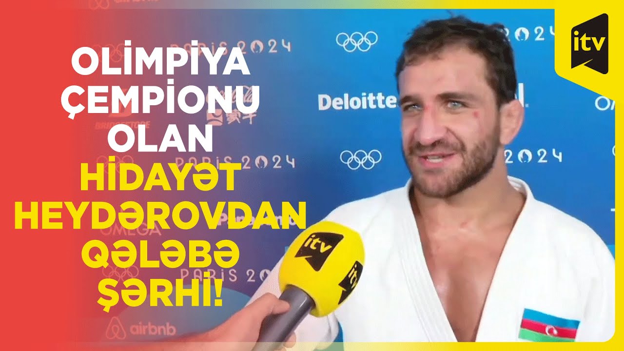Olimpiya çempionu Hidayət Heydərov: 