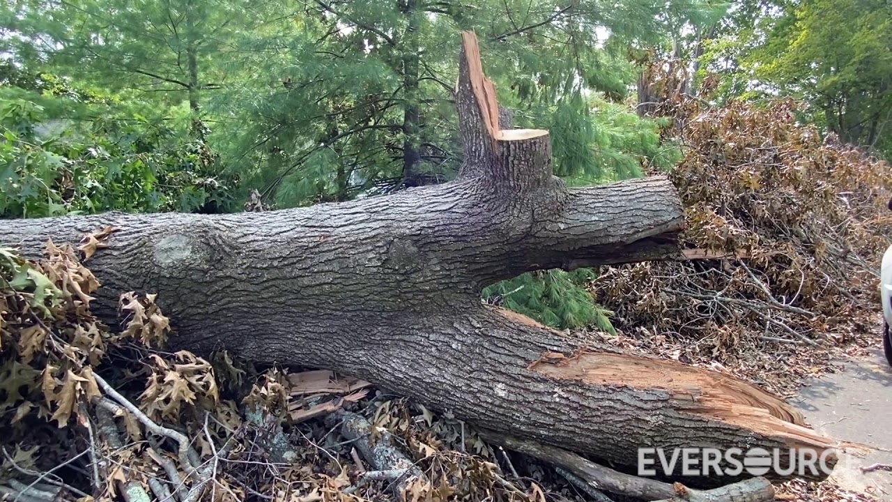 Eversource's restoration process after a storm