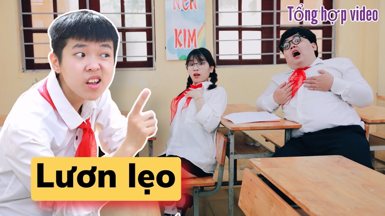 Những pha lươn lẹo của Tôm | Tổng hợp lớp học nhí nhố | Tôm channel official