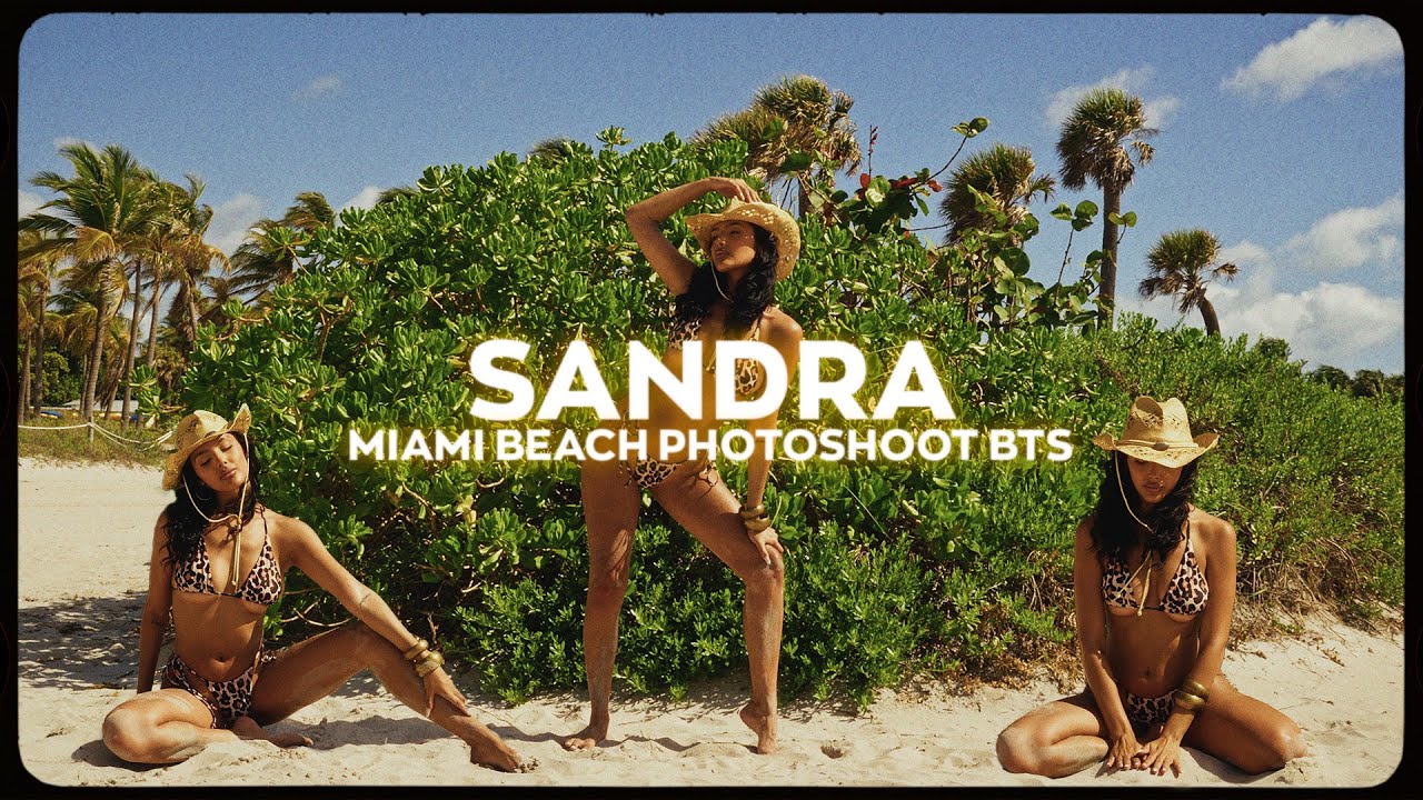 Miami Beach Photoshoot with Sandra | Sony Alpha 1 Photography | Crandon Beach Park