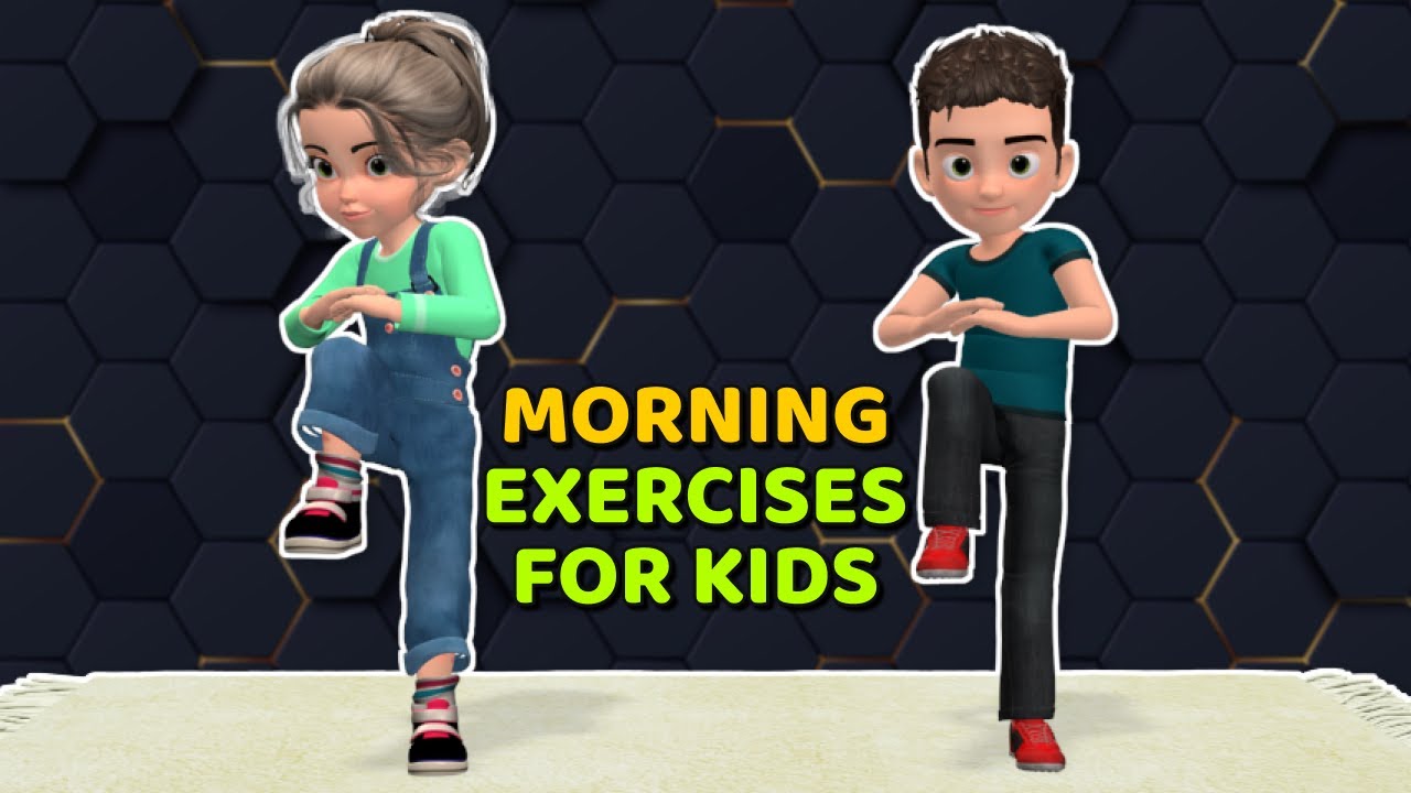 WAKE UP KIDS WORKOUT: 10-MINUTE MORNING EXERCISES