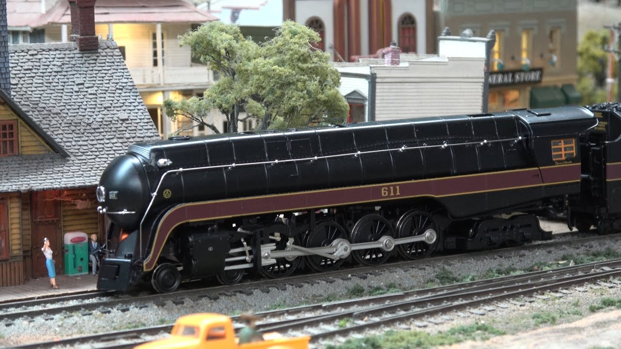 Review of HO Fox Valley Models Norfolk & Western  Class J #611 Spirit of Roanoke by Scale Trains 4k