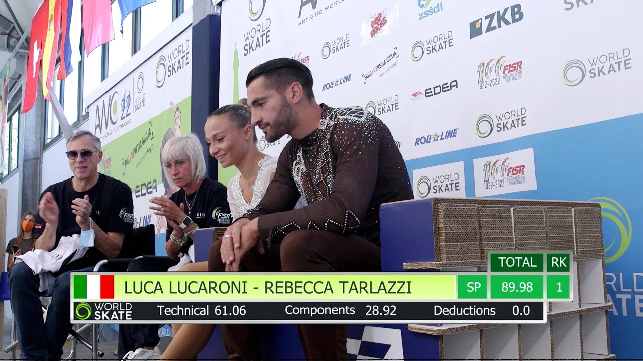 AWC22 - Luca Lucaroni - Rebecca Tarlazzi - Pairs: Short Program (19.05.2022)