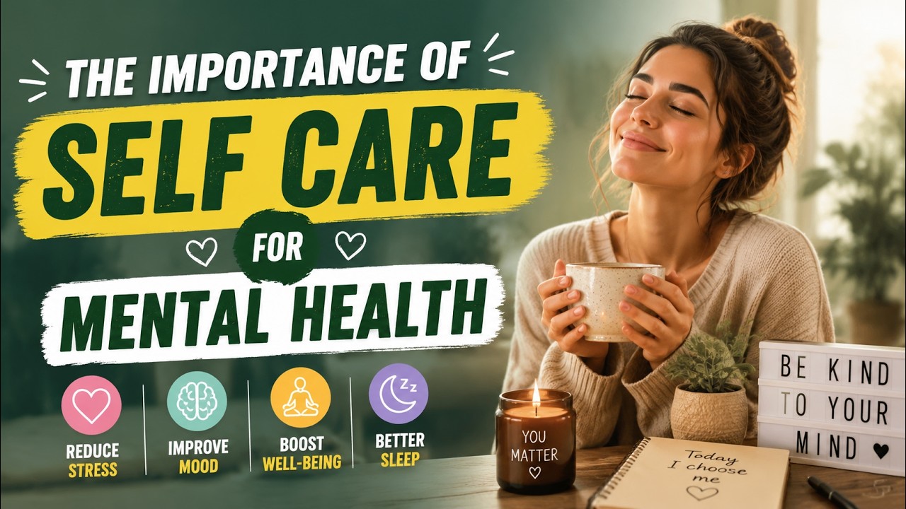 The Importance of Self Care for Mental Health (11 Minutes)
