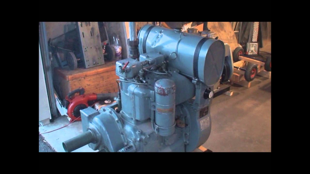 Armstrong Siddeley AS2 twin cylinder diesel  del 1