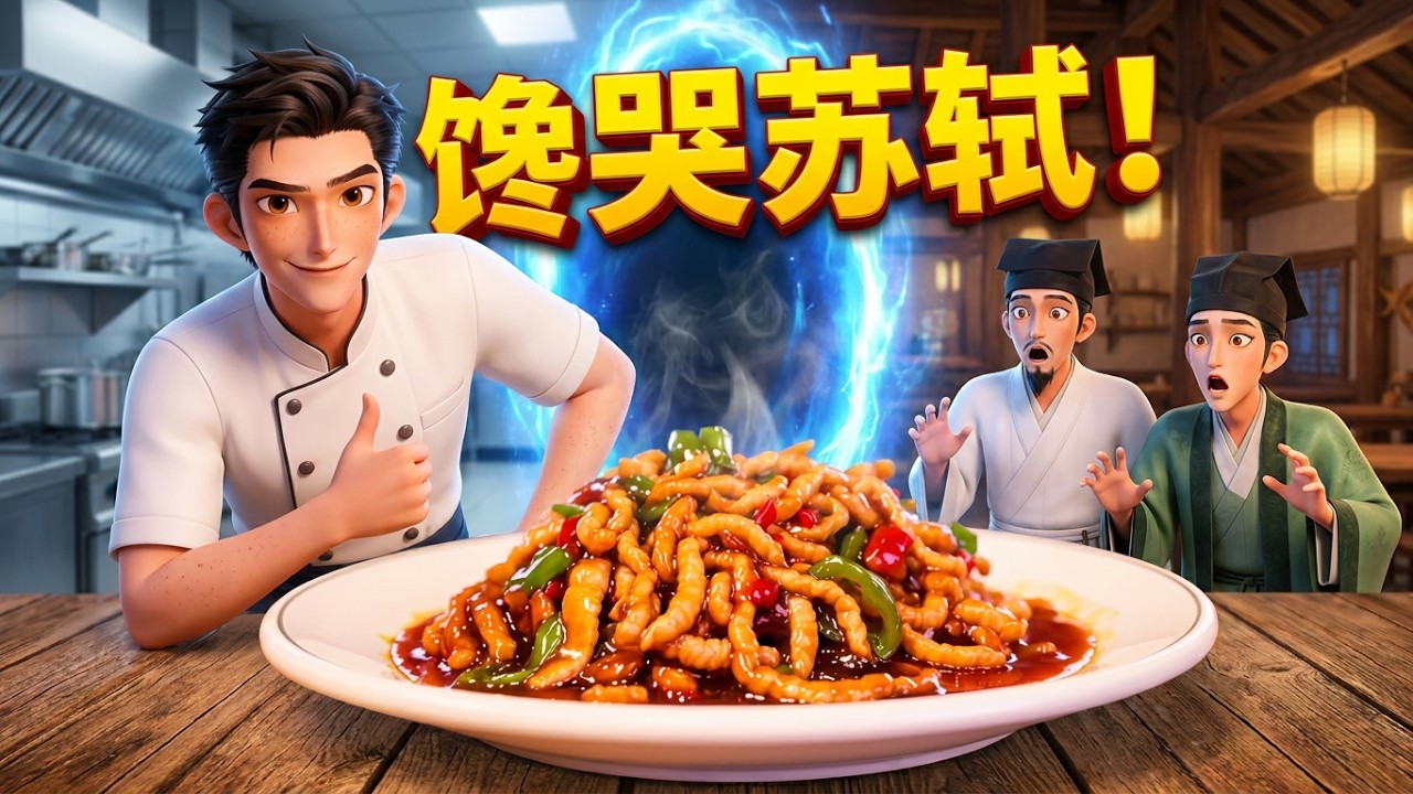 【短劇】❤️如果在北宋汴京開飯店會怎樣？一扇門連結古今，我靠現代廚藝征服大宋半個朝堂！#短劇