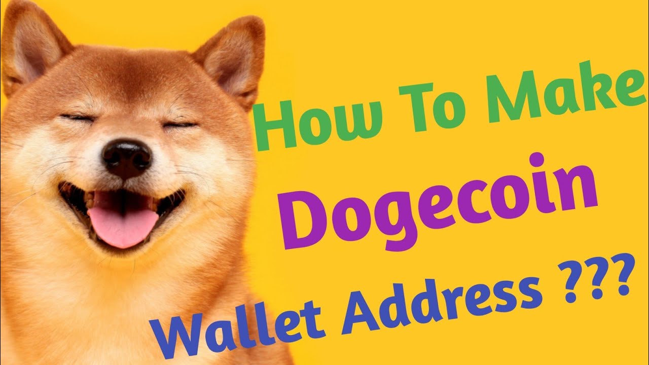 How To Create Dogecoin Wallet Address | How To Find Dogecoin Wallet Address | Dogecoin Wallet