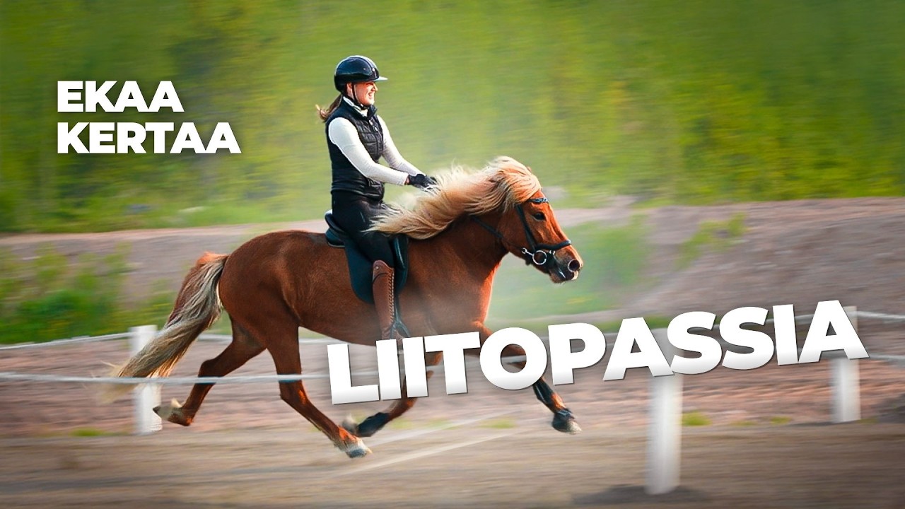 Testaan askellajiratsastusta!
