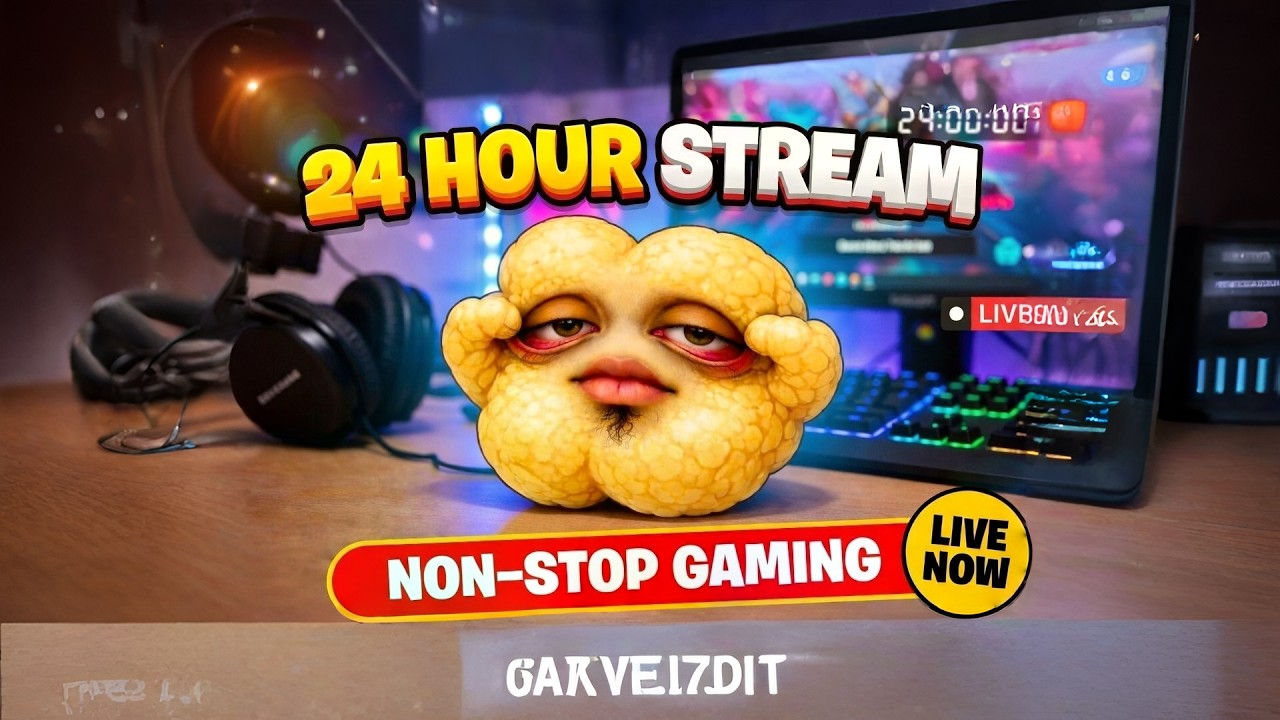24 Hour Stream  (ALSO Live ON TWITCH)