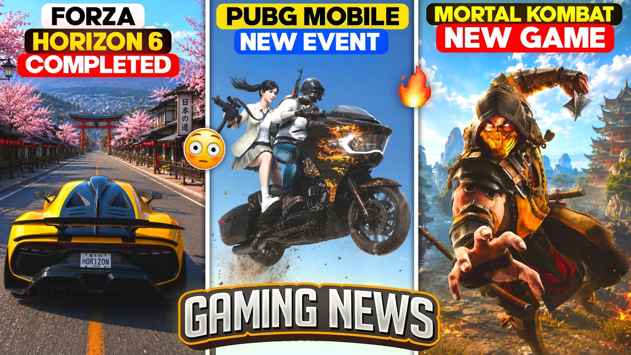 This is INSANE 🔥 New Modern City Games, Harley in PUBG Mobile, Forza 6 is CRAZY 😍 | Gaming News 268