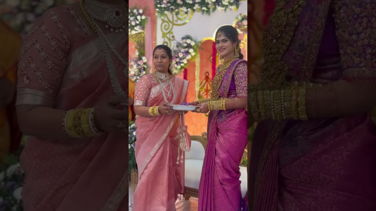 P.A.FAMILY 🤝K.S.FAMILY பூ வைத்து திருமணம் உறுதி செய்யும் வைபவம் ❤️💐
