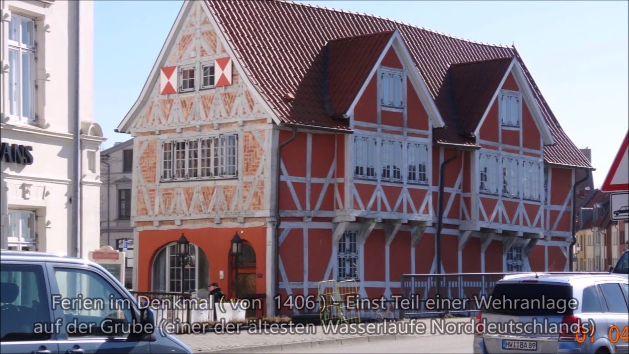 Wismar Sehenswürdigkeiten , Hafen, Altstadt,  Marktplatz, Wasserkunst, 2016 .