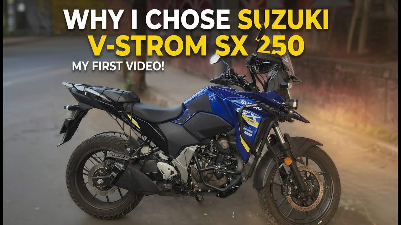 Why the Suzuki V-Strom SX 250 was my perfect choice.